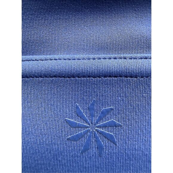 Athleta Hustle Sports Bra In Merlin Blue/Violet - Picture 6 of 9